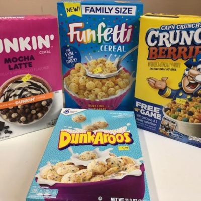Select Cereal Only $.50 a Box!!