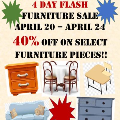 Flash Furniture Sale April 20th-24th