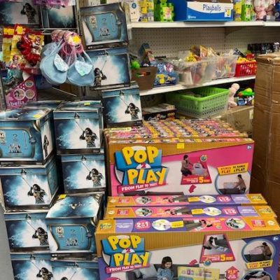 Toys Galore!!!  Just in time for the holidays.